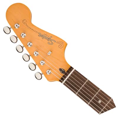 Used Squier Classic Vibe '60s Jazzmaster - Tahitian Coral w/Indian Laurel FB image 4