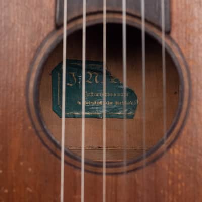 Original 19th Century Romantic Terz Guitar image 8