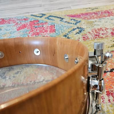 Sugar Percussion 14x4" Cherry Stave Shell Snare image 14