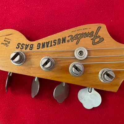 Fender Competition Mustang Bass 1969 - 1973 - Competition Red image 5