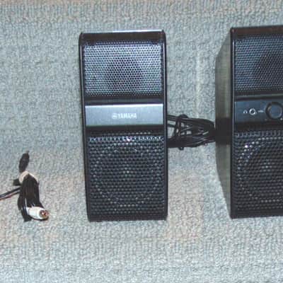 Yamaha NX-50 Black Set of Premium Powered Speakers with Dual Inputs image 2