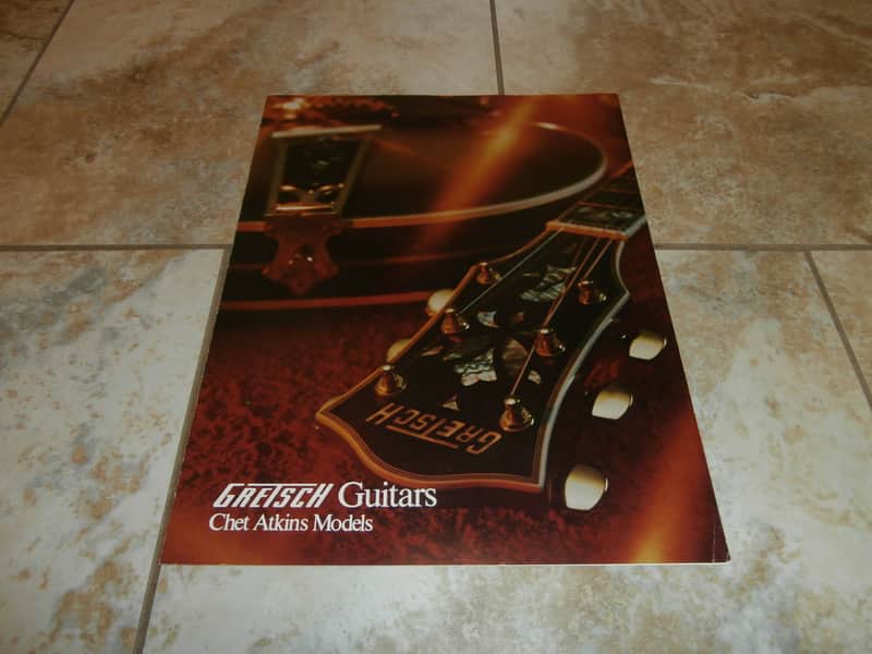 Vintage 1973 Gretsch Chet Atkins Guitar Models Catalog! Rare, Original Case Candy! image 1