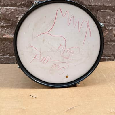 DeRosa 10" Rack Tom Drum Green Finish Used image 3