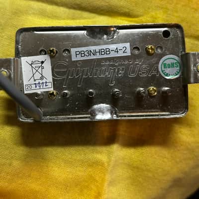 Epiphone Bridge (PB3NHBB-4-2) & Neck (PB2NHBN-4-2) Pickups 2023 image 4