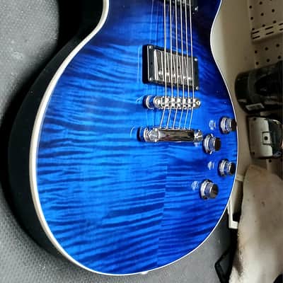 Gibson Les Paul Standard HP-II with Locking Grover Tuners 2018 - Cobalt Fade image 2