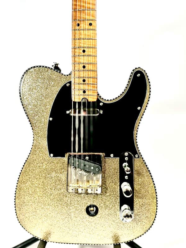 T & T Customs “B Bender” T Style Don Rich Tribute 2024 - Gold sparkle image 1