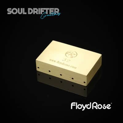 Floyd Rose Original Fat Brass Tremolo Block - 32 mm-Without Screws image 2