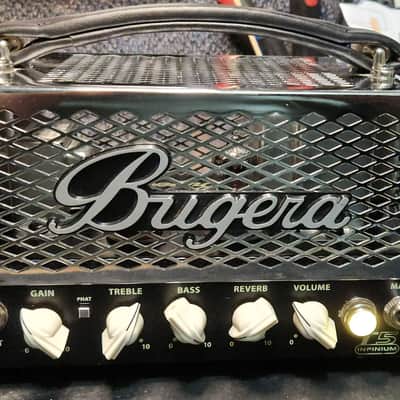 Bugera T5-INFINIUM 5W Cage Tube Amp Head-INFINIUM 2010s - Black/Silver image 7