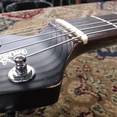 Ernie Ball Music Man Sub 1 Guitar Textured Red image 9