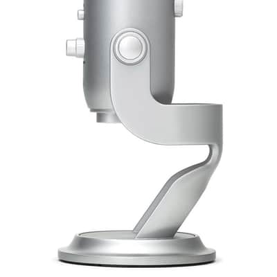 Blue Microphones Yeti USB Microphone (Silver) Creator's Bundle with Knox Gear Pop Filter image 5