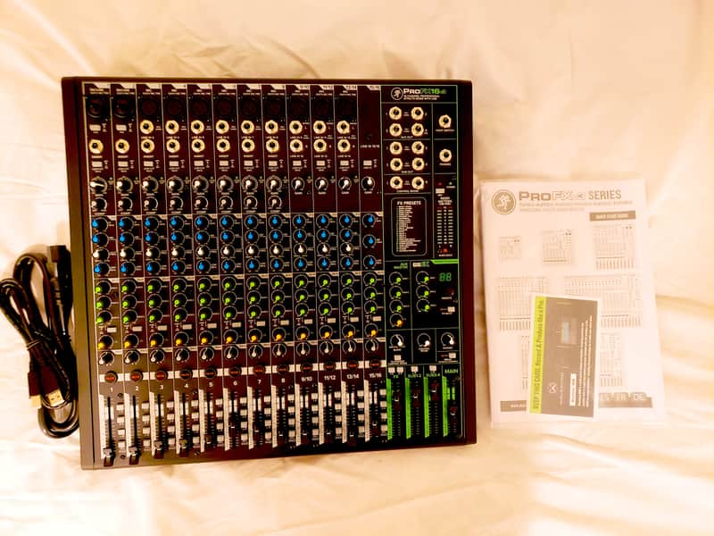 Mackie ProFX16v3 16-Channel Effects Mixer - Unused image 1