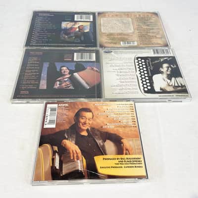 Lot of 10 Used CD Flaco Jimenez Pack - Squeeze Box King, Arriba El Norte, Said And Done, Partners image 2