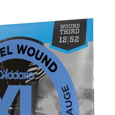 D'Addario XL 12-52 Jazz Light Electric Guitar Strings (Wound G) - EJ21 image 2