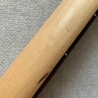 Mini Guitar Strat Style Maple Wood Neck, 22 Frets Rosewood Fingerboard image 5