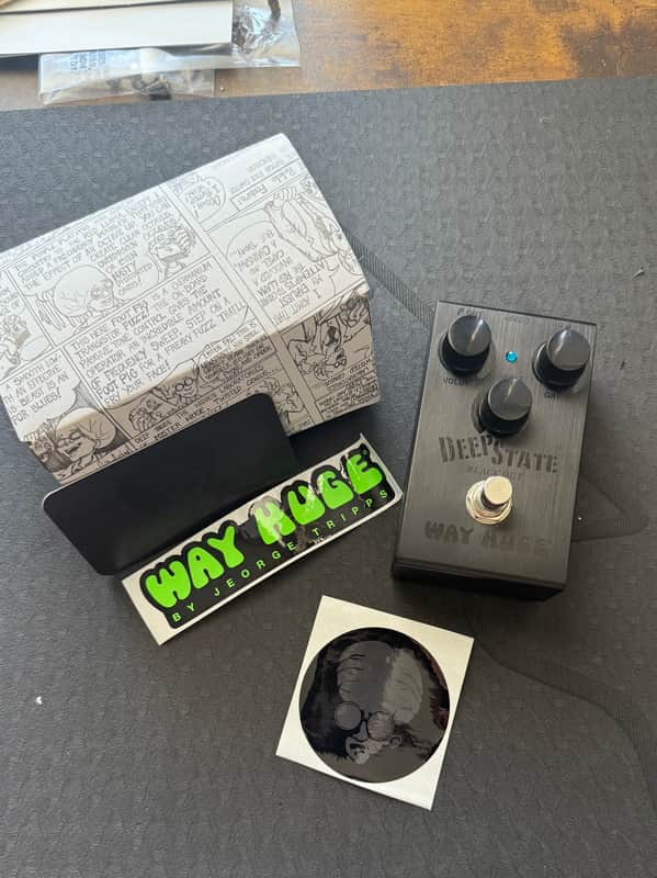Way Huge WM20BK Deep State Blackout Joe Bonamassa Signature Overdrive 2025 - Blacked Out