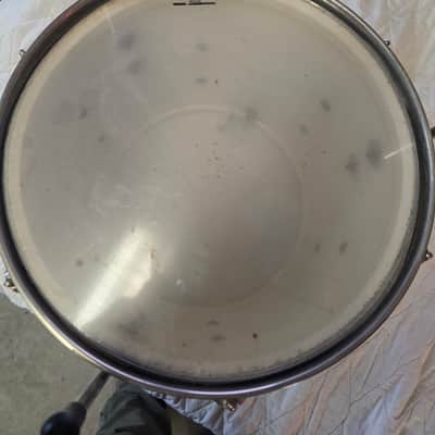 Ludwig No. 996-1 Club Date Outfit 8x12" / 14x14" / 14x20" Drum Set with Keystone Badges 1964 - 1968 - Black / Gold Duco Lacquer image 11
