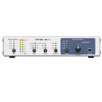 RME ADI-2 FS 9.5" 1RU High-Precision 192kHz 2-Channel AD/DA Converter image 2
