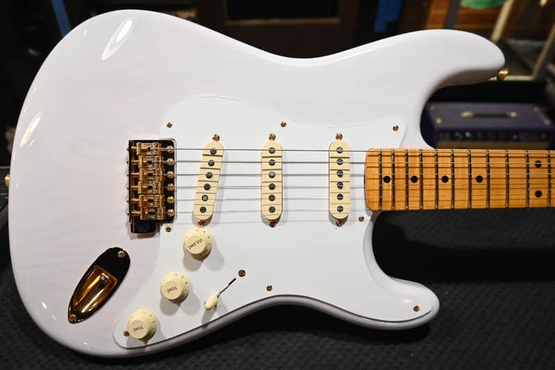 Fender Limited Edition American Vintage II 1957 Stratocaster - White Blonde #7911 image 1