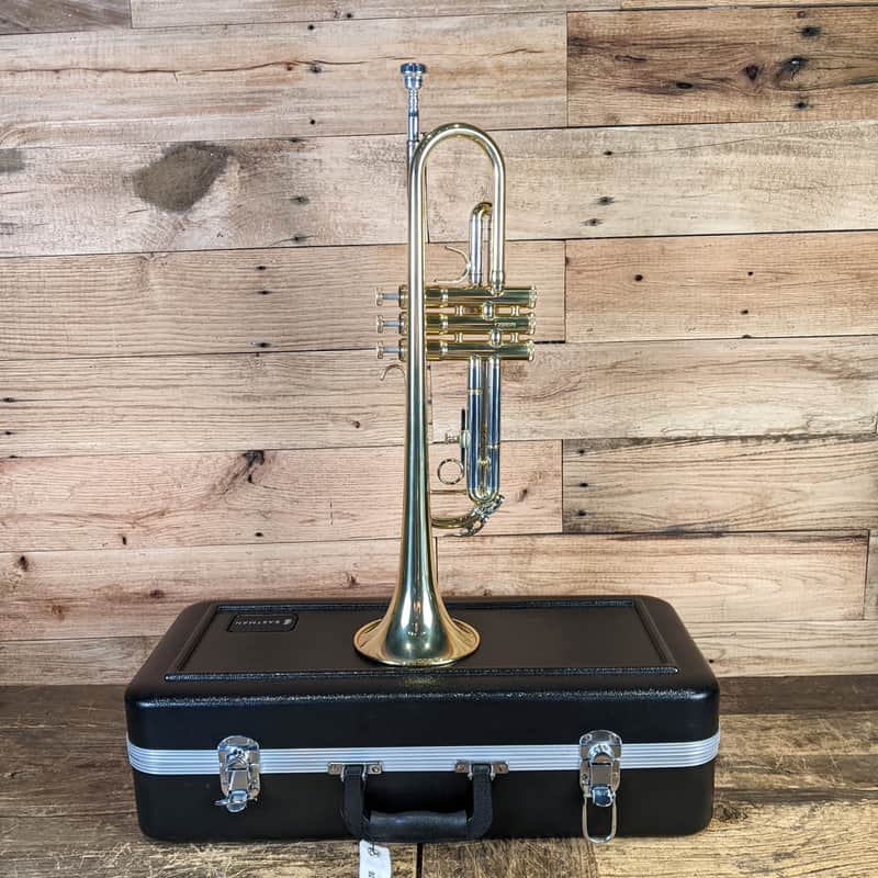 Eastman ETR-420 Trumpet With Case & Mouthpiece image 1