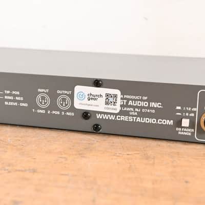 Crest Audio CPQ-1131 31-Band Graphic Equalizer CG01XNB image 8