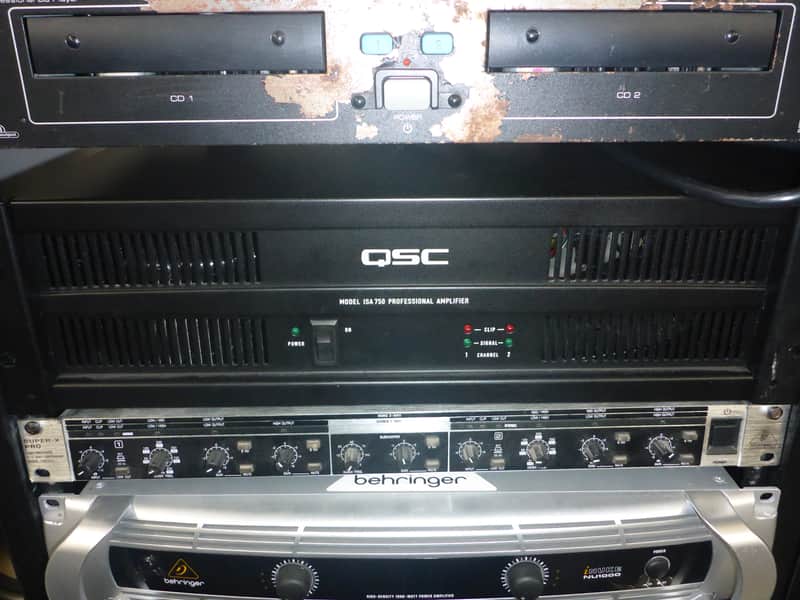 QSC ISA 750 Professional 2 Channel Amplifier image 1