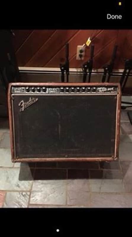 Fender Twin Reverb 85-Watt Vintage Blackface Guitar Combo Amp image 1