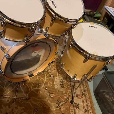 Yamaha TMP0F4 Tour Custom 20x15/14x13/12x8/10x7" 4pc Shell Pack 2020 - Present - Butterscotch Satin image 13