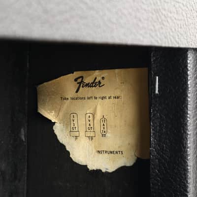 Serviced - Fender Champ Silverface 1974 with Blackface panel image 8