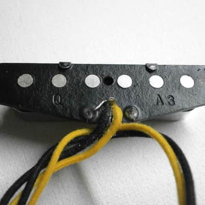 Telecaster Broadcaster Nocaster Pickup A3 Neck 50`s Hand Wound Fits Fender by Q pickups image 6