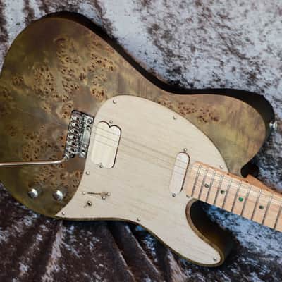 GB Liuteria Traditional Tele vegatrem - green poplar image 7