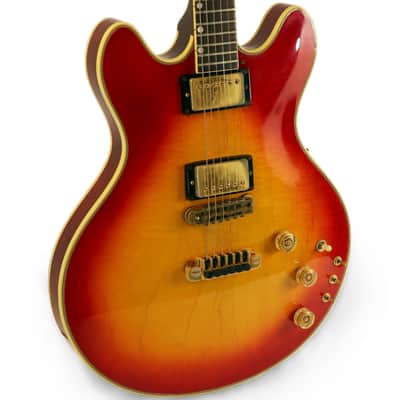 1980 Gibson ES-Artist Moog Active Circuit - Cherry Burst image 3