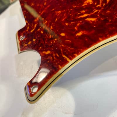Custom Relic'd "Boots" Aged Fender 8 Hole Telecaster Pickguard Wide Bevel Celluloid Tortoiseshell image 2