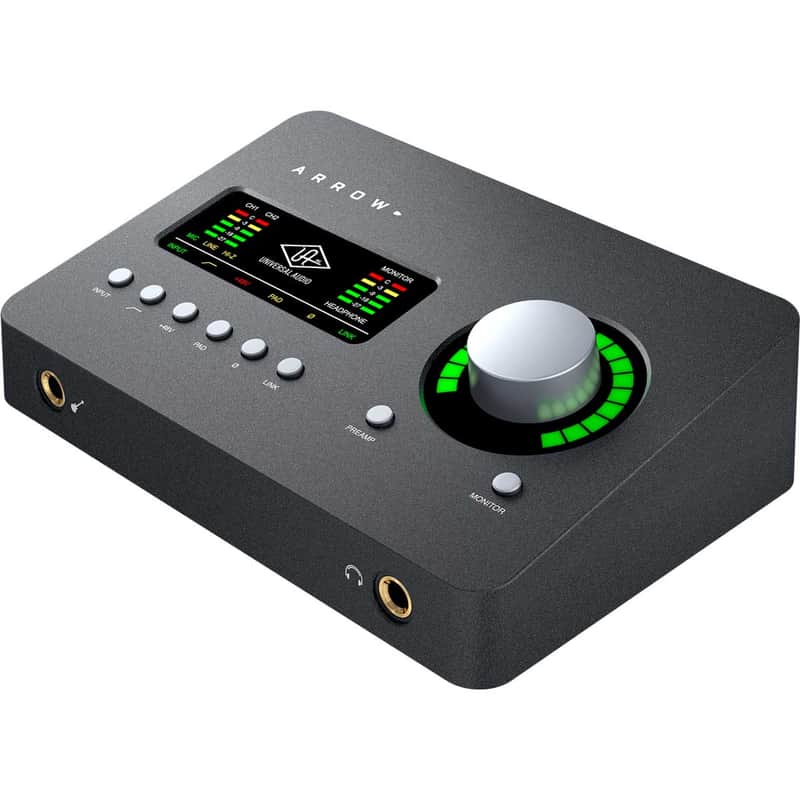 Universal Audio Arrow 2x4 Thunderbolt 3 Interface with Solo DSP Processor image 2