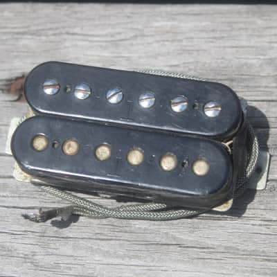 Vintage 1968 Gibson Patent Number Sticker Humbucker T Top Pickup 7.87K 1969 1960's 1970's Les Paul ES SG image 6