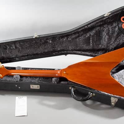 2006 Gibson Flying V ’98 Natural Gold Hardware w/ OHSC image 6