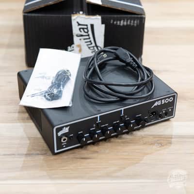 Aguilar AG500 V2 500 Watt Bass Amp Head (Demo) image 1