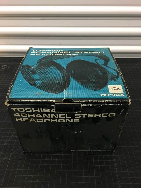 Toshiba HR-40X Cross-Field Full-Sized Stereo Headphones | Reverb