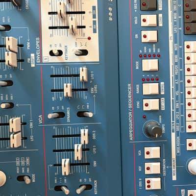UDO Audio Super 6 Desktop 12-Voice Polyphonic Binaural Analog-Hybrid Synthesizer 2020 - Present - Silver image 4
