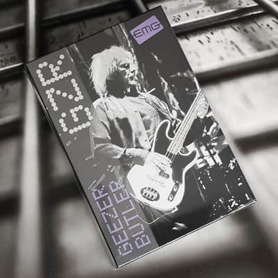 EMG GZR PHZ Black- Passive Precision -  Black w/ Solderless Install System / Geezer Butler