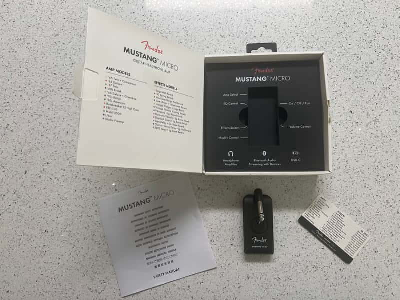 Fender Mustang Micro Guitar Headphone Amp image 1