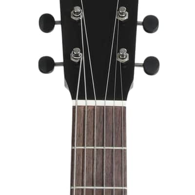 Martin 17 Series 000-17E Auditorium Acoustic-Electric Guitar Black Smoke image 10
