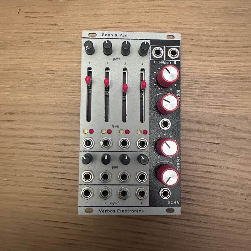 Verbos Electronics Scan & Pan eurorack module image 1