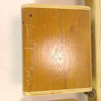 Vaughncraft 5x African Mahogany Temple Blocks +Percussion Plus Stand Birch Wood image 16
