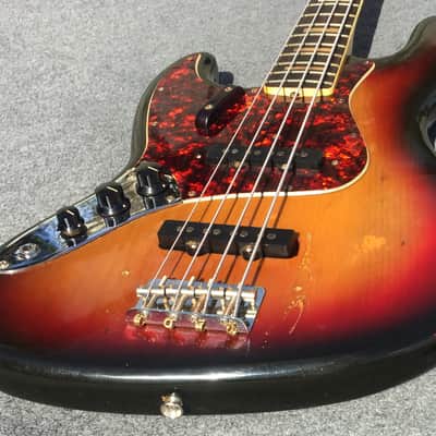 Fender Jazz Bass Lefty 1974 Sunburst Rosewood Fingerboard Bild 4