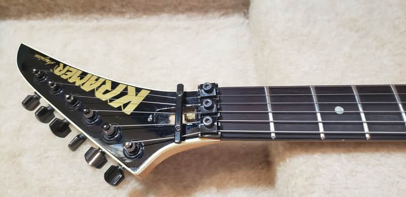 Kramer Original Vintage 1980's Baretta 1 1988-1990 Flip Flop Red