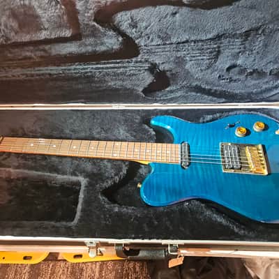 Peavey steve cropper classic tele Blue maple top, mad in USA image 1