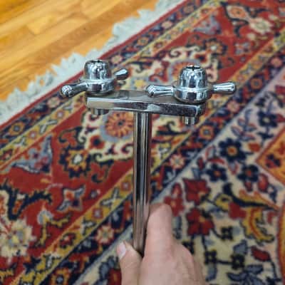 Rogers Swivomatic Bass Drum Double Tom Holder No Arms 1970s image 2