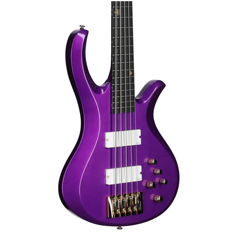 Schecter FreeZesicle-5 Electric Bass, 5-String, Purple, Open Box (Very Good) image 1