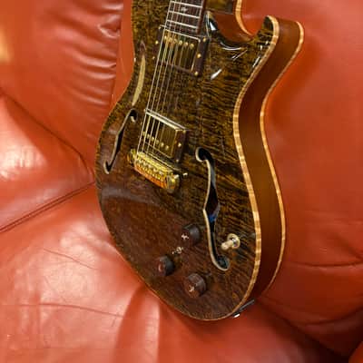 2011 PRS Private Stock Singlecut Hollowbody Bronze image 3