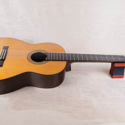 Yamaha C-150 Classical Guitar MIJ 1976 Natural Solid Spruce Top Vintage Made in Japan w/ Hard Case image 3